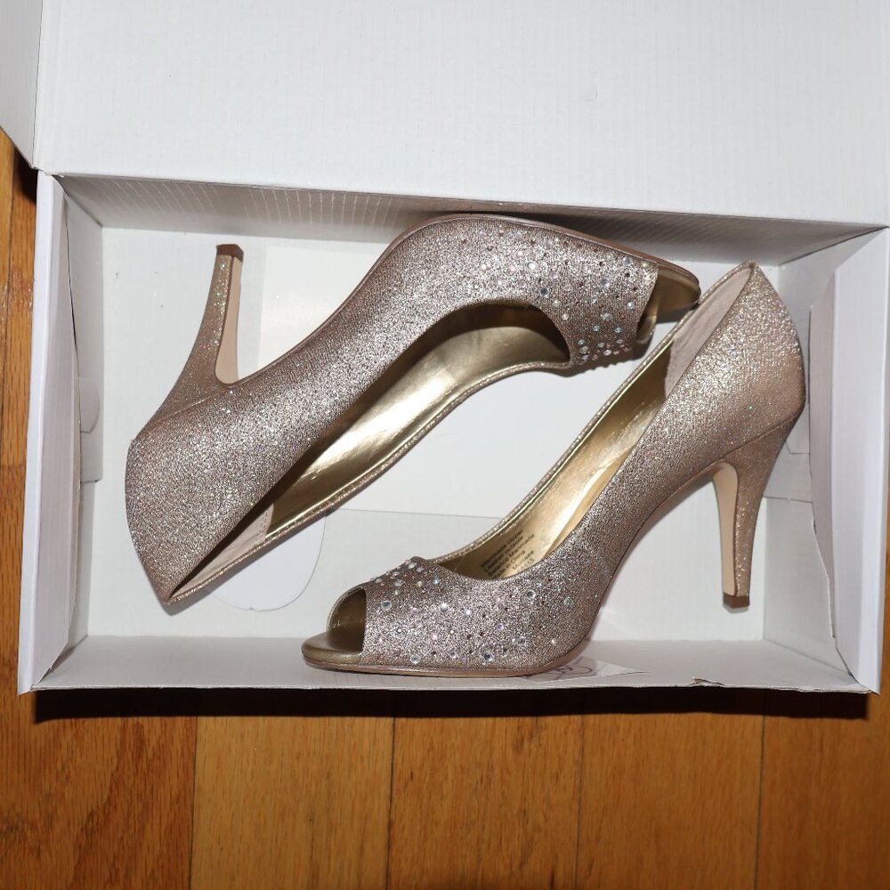 Gold heels